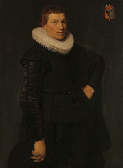 Reijnier Ottsz Hinlopenの肖像（1608/09-1653） 作： Anonymous