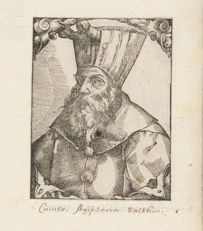 Van Sultan Al-Ashraf Qansuh Al-Ghouriの肖像 作： Anonymous