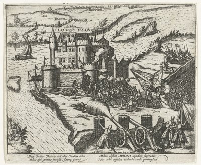 ヘルマン・デ・ロイターが撮影したスロット・レーヴェスタイン、1570年 作： Anonymous