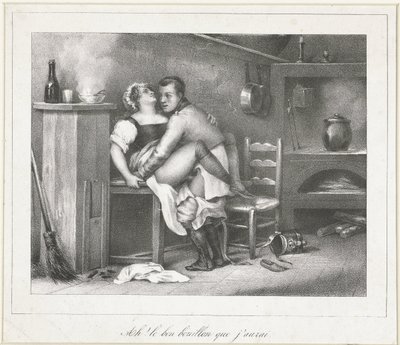 キッチンメイドとセックスする兵士 ああ！ le bon broth que j