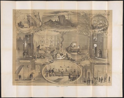 ライデン学生年鑑の漫画、1873 年 作： Anonymous