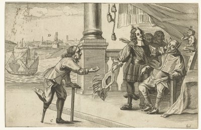 オステンドへの攻撃の失敗に関する漫画、1658 年 オステンデンの対話 (オブジェクトのタイトル) 作： Anonymous