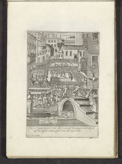 Straatfeest te Venetië Scenes uit het Venetiaanse leven (シリーズタイトル) Habiti d