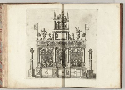カール 5 世皇帝とのシーン、1594 年 作： Anonymous