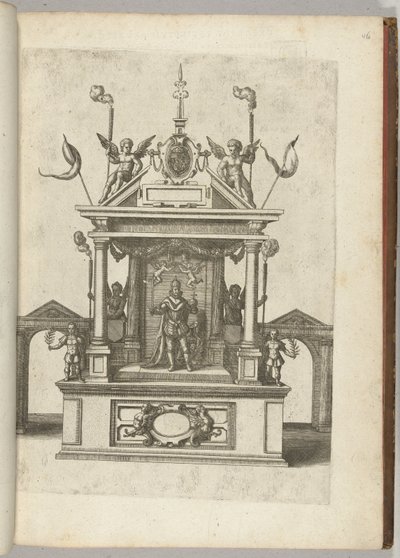 皇帝ルドルフ 2 世との情景、1594 年 作： Anonymous