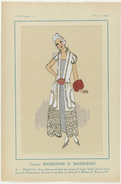 非常にパリジャン、1923年、No. 4: 8. - マーキーズ。 鞘に… 作： Anonymous