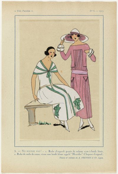 非常にパリジャン、1923年、No 6: 5.- DON