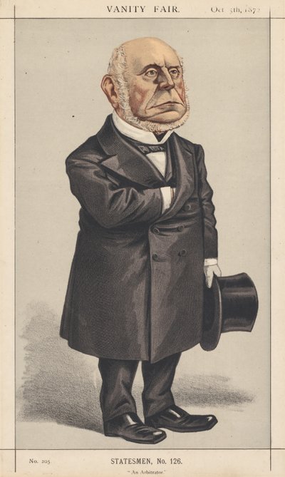 Vanity Fair: Statesman, No. 126 「仲裁人」 作： Anonymous