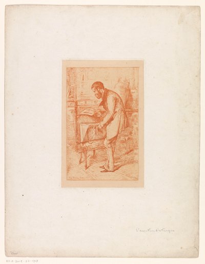 版画コレクター 作： Anonymous