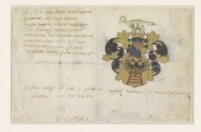 Wapen van Josephus Justus Scaliger 作： Anonymous