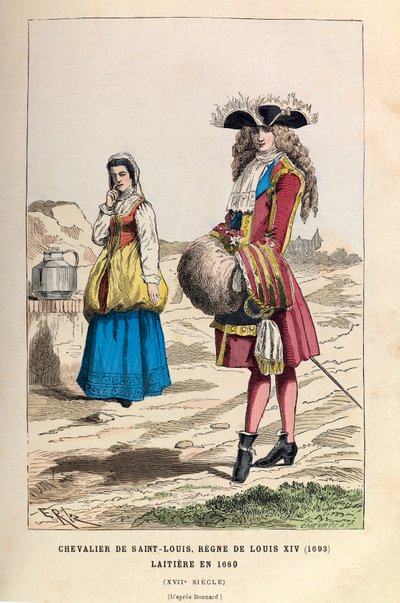 17世紀、ルイ14世治世下のサン・ルイ騎士団（1693年）とレイティエール（1680年） - サン・ルイ騎士団、ルイ14世治世下 1693年、レイティエール 作： Anonymous Anonymous