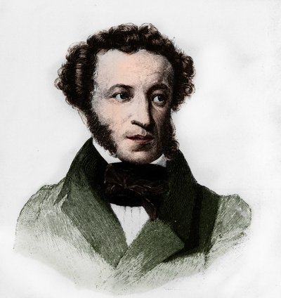 プーシキン（Alexander Sergeyevich Pushkin, 1799-1837）：ロシアの作家。 作： Anonymous Anonymous