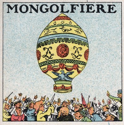 気球：9月19日のモンゴルフィエ兄弟の気球 作： Anonymous Anonymous