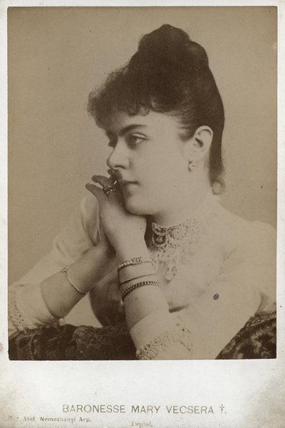 バロネス・メアリー・ヴェッツェラ（1871-1889）、アノニマス 作： Anonymous Anonymous