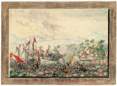 ドナウ川の戦い 1828年 作： Anonymous Anonymous