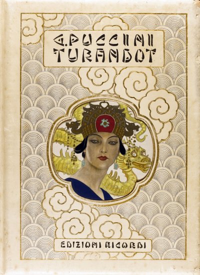 トゥーランドット』（ジャコモ・プッチーニ作）のブックカバー par Anonymous 作： Anonymous Anonymous