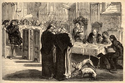 ブルターニュ - ラ・トレモイユ家のルイ2世（1460-1525）がルイ・ドルレアン（ルイ12世）の前に 作： Anonymous Anonymous