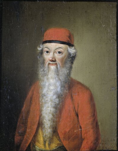 ジャン＝エティエンヌ・リオタールの似顔絵、1752～1800年頃（パネルに油彩） 作： Anonymous Anonymous