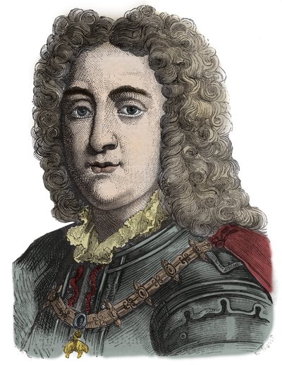 神聖ローマ皇帝チャールズ6世（1685～1740年） - チャールズ・オブ・ハプスブルク（カール・フォン・ハプスブルク）（神聖帝国チャールズ6世）1685～1740年 - エングレービング 作： Anonymous Anonymous