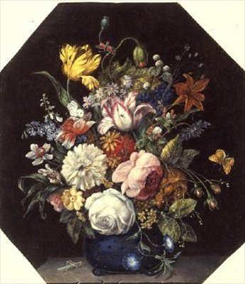 オランダの花の静物画 作： Anonymous Anonymous