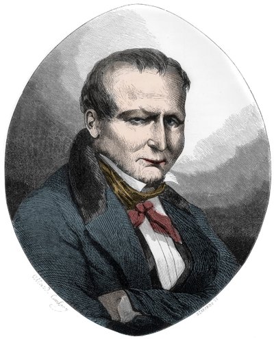 ジュゼッペ・マルコ・フィエスキ、1835年7月のフランス国王ルイ・フィリップの命を狙う試みの首謀者 - ジュゼッペ・フィエスキ（1790-1836）、1835年6月28日のルイ・フィリップに対する地獄の機械の攻撃を実行したフランス人陰謀家 作： Anonymous Anonymous