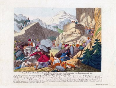 1828-1829年のロシア・トルコ戦争-エルズルムの攻略-6月27日、イワン・パスケビッチによるエルズルムの攻略 作： Anonymous Anonymous