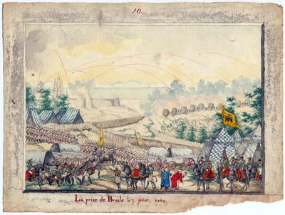 1828年から1829年にかけてのルッソ・トルコ戦争 - 6月7日のブライロフ要塞の攻略 作： Anonymous Anonymous