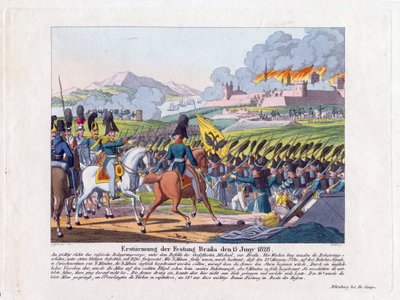 Guerre russo-Turque de 1828-1829 - 6月15日のブライロフ要塞への襲撃 作： Anonymous Anonymous