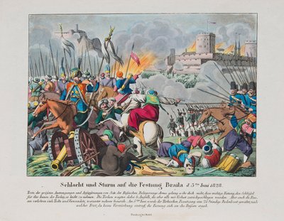 Guerre russo-Turque de 1828-1829 - 6月15日のブライロフ要塞への襲撃 作： Anonymous Anonymous