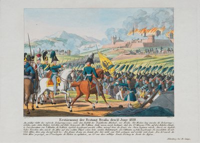 Guerre russo-Turque de 1828-1829 - 6月15日のブライロフ要塞への襲撃 作： Anonymous Anonymous