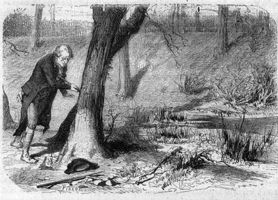 JEAN-MARIE ROLAND DE LA PLATIERE イギリスの政治家、自分の剣で倒れて自死する瞬間を描いたもの - Jean Marie Roland, Viscount de la Platiere (1734-1793) の自死 - Alphonse de L.による「Histoire des Girondins」のエングレーヴィング。 作： Anonymous Anonymous