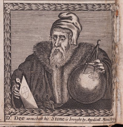 ジョン・ディー (1527-1609) - 匿名の作品、彫刻 作： Anonymous Anonymous