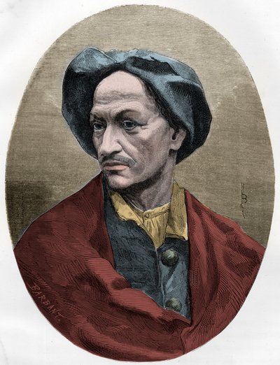 LOUIS DOMINIQUE CARTRIDGE, celebrated French bandit - Le brigand Louis Dominique Garthausen dit Cartridge (1693-1721) - Dupray de La Maherieの "Le Livre Rouge - Histoire De L