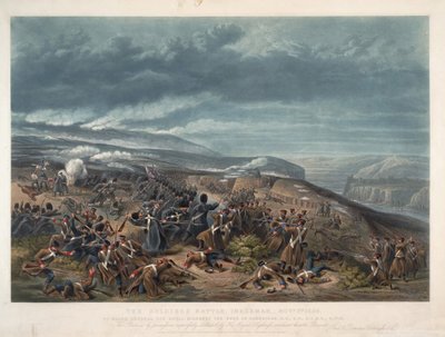 クリミア戦争中の1854年11月5日、インカーマン近郊でロシア軍と英仏連合軍の間で行われたインカーマンの戦い-11月5日のインカーマンの戦い 作： Anonymous Anonymous