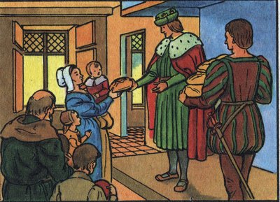 フランス王ルイ12世（1462-1515）「Pere du Peuple」 無名のイラスト 「Collection des souverains et chefs d