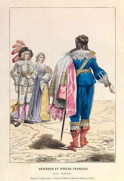 16世紀のフランス領主と貴族 - Lord and noble 16th century - private collection 作： Anonymous Anonymous