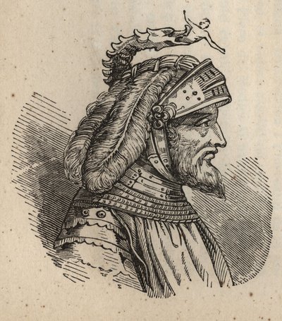 ルキノ・ヴィスコンティ（コンドッティエール） - Lucien Visconti - Lucchino - 1287-1349 - 彫刻 作： Anonymous Anonymous