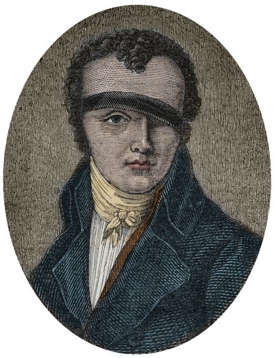ニコラ・ジャック・コンテ（1755-1805）、フランスの画家、化学者、発明家-。 作： Anonymous Anonymous
