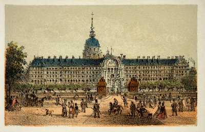 1874年のパリ。ホテル・デ・アンヴァリッド、プライベート・コレクション 作： Anonymous Anonymous