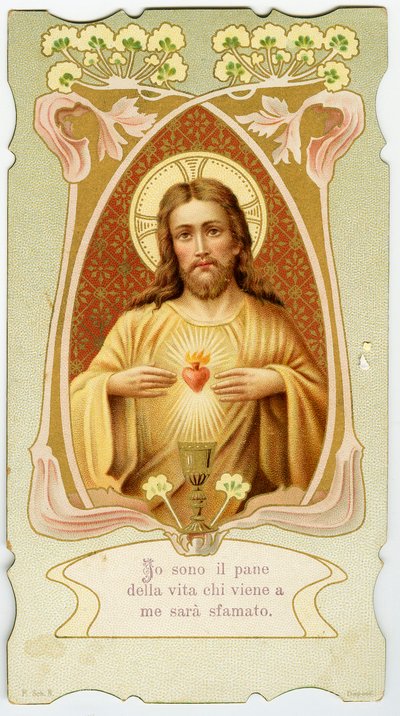 Pious Image:聖心（クロモリトグラフ 作： Anonymous Anonymous