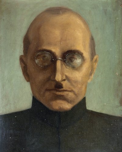 "Lavrenty Beria（またはLavrenti Beriya）（1899-1953）ソビエト国家公務員の肖像" 無名の絵画 個人蔵 作： Anonymous Anonymous