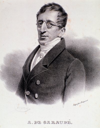 Alexis de Garaude (1779-1852) フランスの作曲家の肖像。19世紀のフランスの作曲家。 作： Anonymous Anonymous