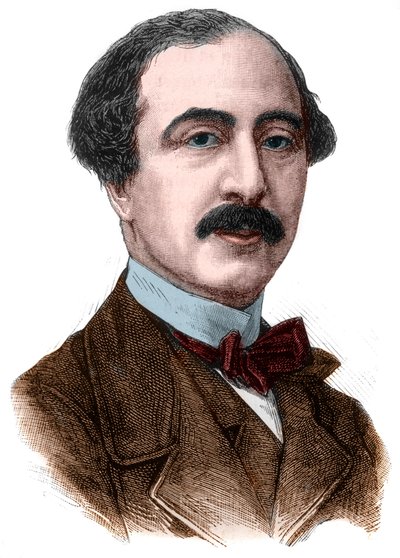 フランスのジャーナリスト・政治家であるAnatole Prevost Paradol（1829 - 1870）の肖像。 作： Anonymous Anonymous