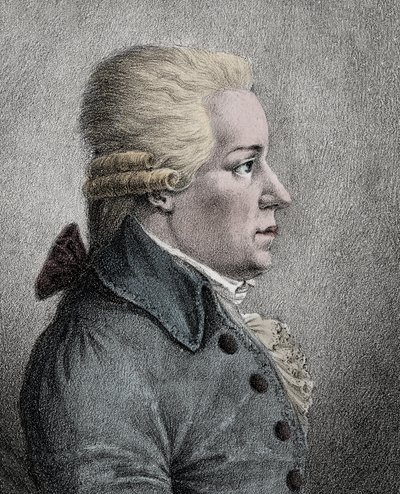 カール（カール）・ディッターズ・フォン・ディッターズドルフ（1739-1799）の肖像 - August Carl Ditters von Dittersdorf（1739-1799）の肖像（オーストリアの作曲家・ヴァイオリニスト 作： Anonymous Anonymous