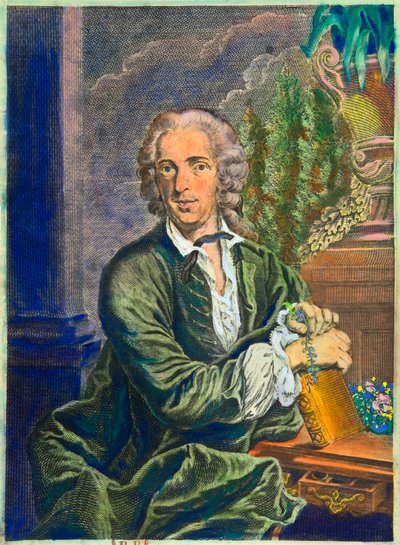 カール・フォン・リンネ（1707-1778）の肖像 スウェーデンの博物学者 - Privee Collection 作： Anonymous Anonymous