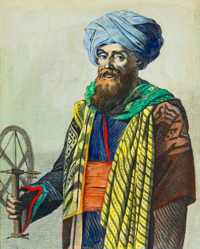 ドミンゴ・バディア・イ・レーブリッチ（アリ・ベイとも呼ばれる）の肖像（1767-1818）スペイン人将校、プリヴェ・コレクション 作： Anonymous Anonymous
