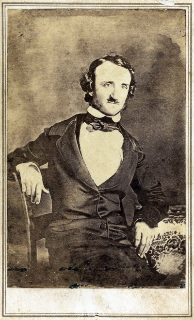 エドガー・アラン・ポー（1809-1849）の肖像、匿名。ダゲレオタイプ 作： Anonymous Anonymous