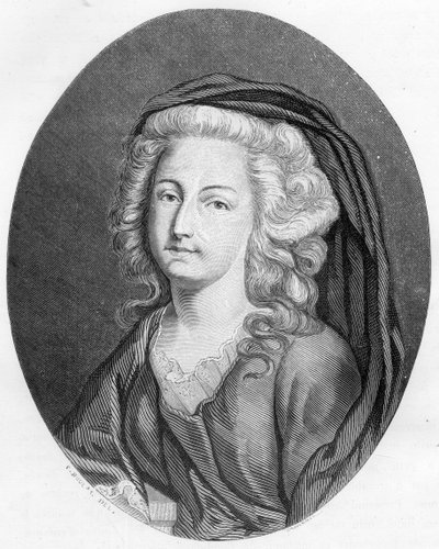 ルイ16世の妹、マダム・エリザベート（1764-1794）と呼ばれるフランスのエリザベート・フィリピーヌ・マリー・ヘレーヌの肖像 - デュプレ・ド・ラ・マヘリーの「Le Livre Rouge - Histoire De L