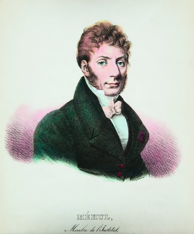 エティエンヌ・ニコラ・メフル（1763-1817）の肖像（作曲家）、プリヴェ・コレクション 作： Anonymous Anonymous