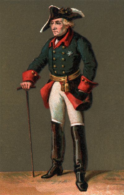 フレデリック2世（1712-1786）の肖像 プロイセンの王として知られるフレデリック大帝 作： Anonymous Anonymous